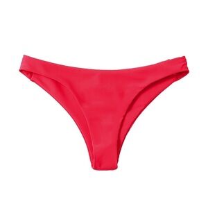 pink thong swim beach bottoms cute bikini minimalist season baithing suit wear